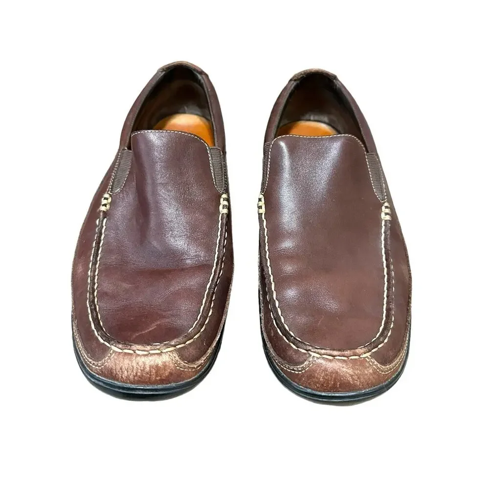 Cole Haan Tucker venetian slip on brown loafer size 10‎